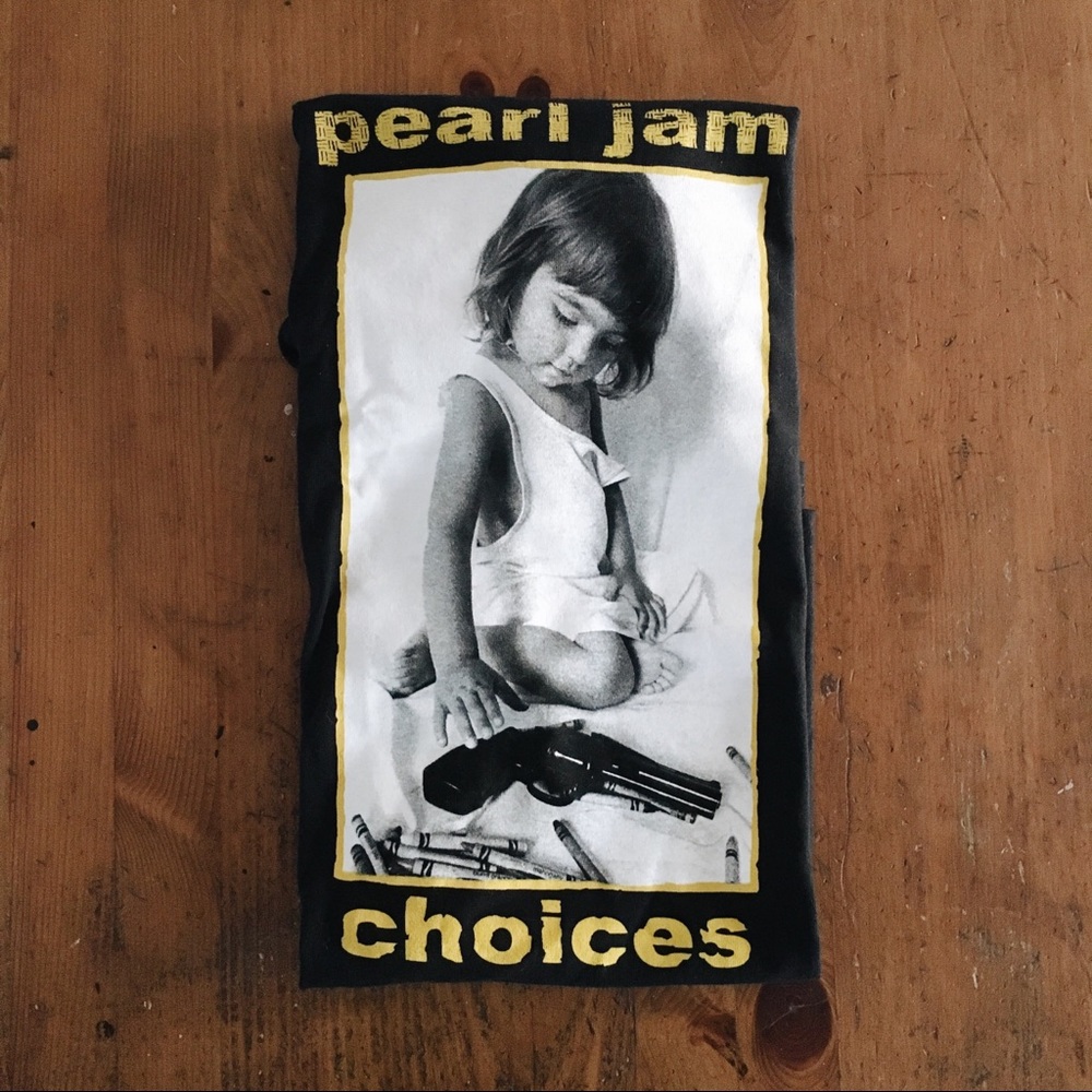 🖍 Pearl Jam “Choices” T-Shirt 🖍